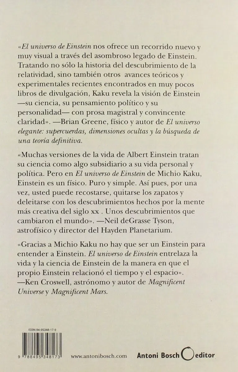 El universo de Einstein: Cómo la visión de Albert Einstein transformó nuestra visión del espacio y el tiempo (Grandes descubrimientos)