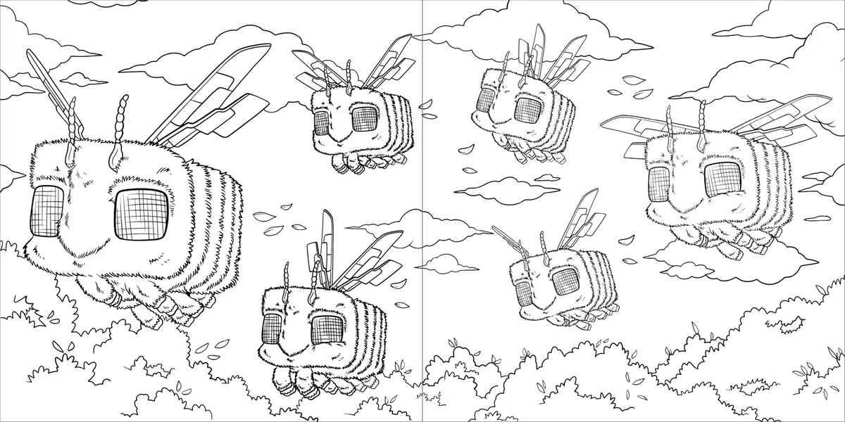 A Minecraft Movie Official Coloring Book