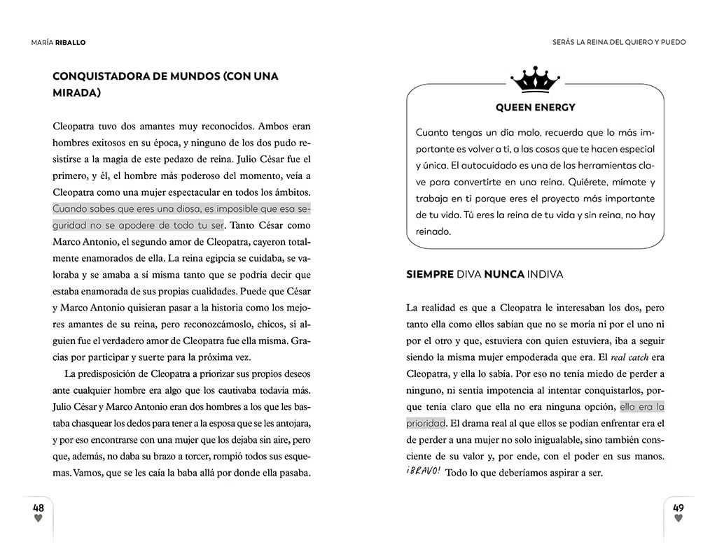 Reina de tu vida: 12 mandatos para vivir (Montena)