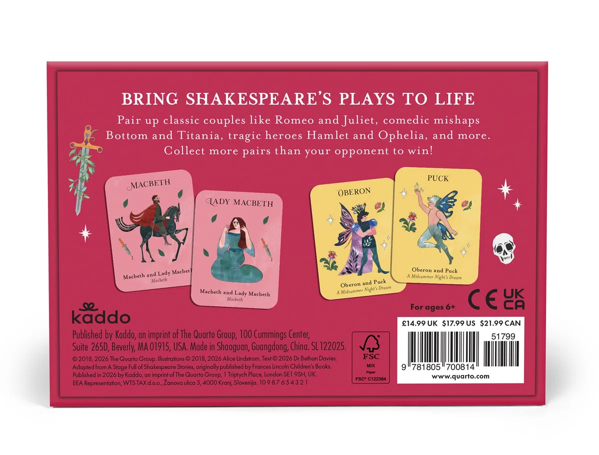 Shakespeare's Dramatic Duos: A Memory Game