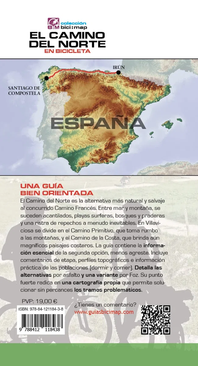 El Camino del Norte: El Camino de Santiago de la Costa en bicicleta: 30 (Bici:map)