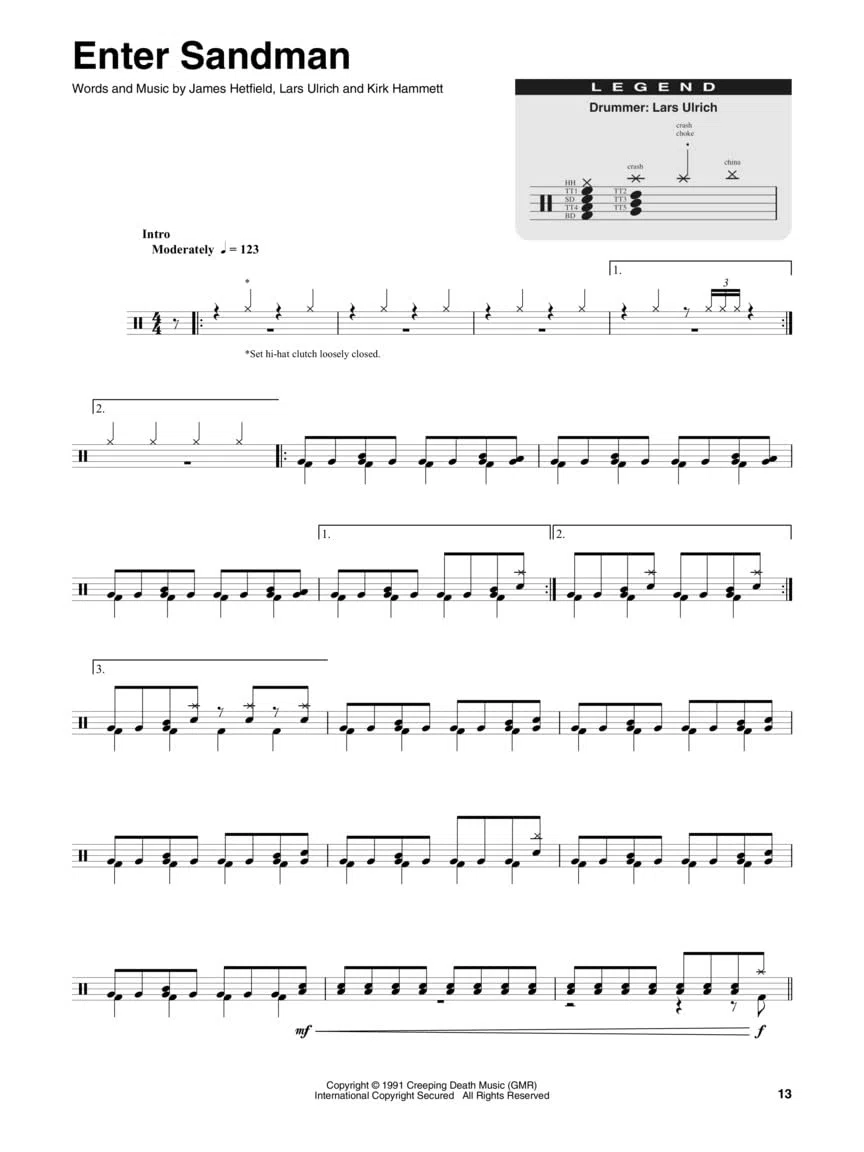 Metallica: 1991-2016 (Hal Leonard Drum Play-Along, 48)