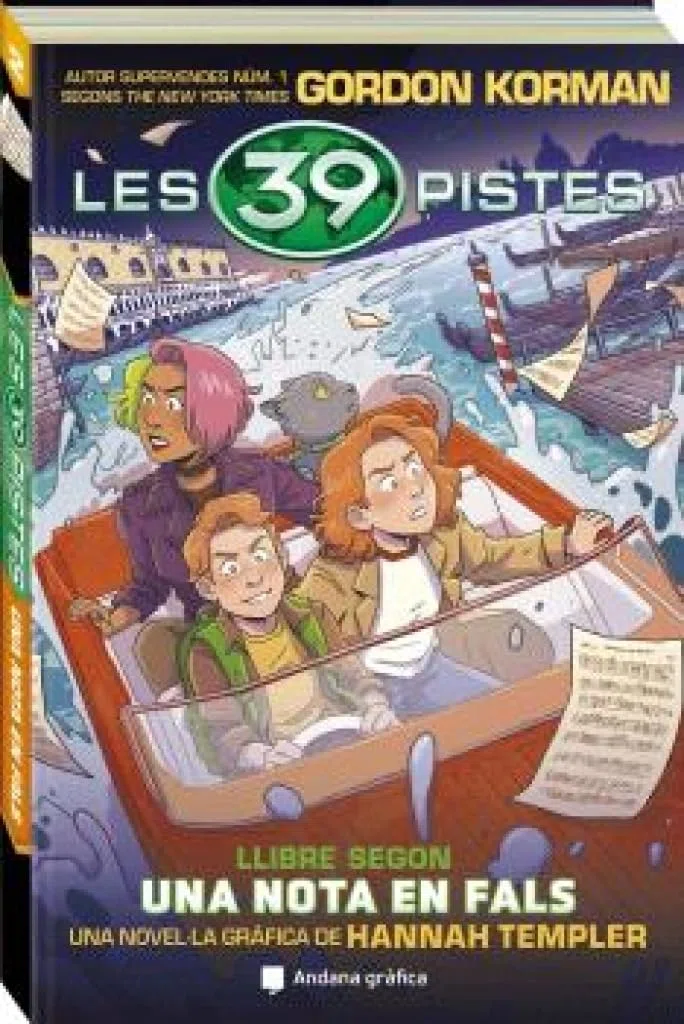 Les 39 pistes. Llibre 2.: Una nota en fals. Còmic de misteri i aventures