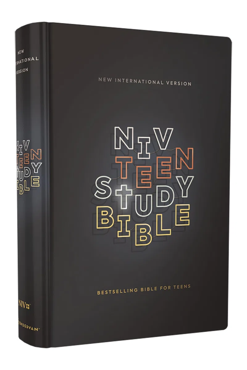 Holy Bible: New International Version, Teen Study Bible, Navy, Comfort Print