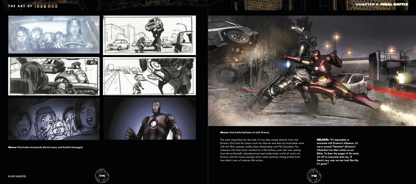 Marvel Studios The Infinity Saga - Iron Man: The Art of the Movie: The Art of the Movie: Iron Man: The Art of the Movie