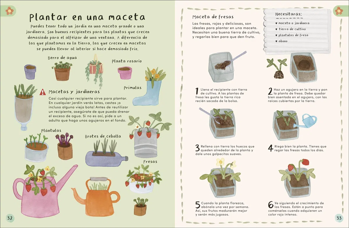 Mi primer jardín: Para pequeños jardineros urbanos (DK Infantil)