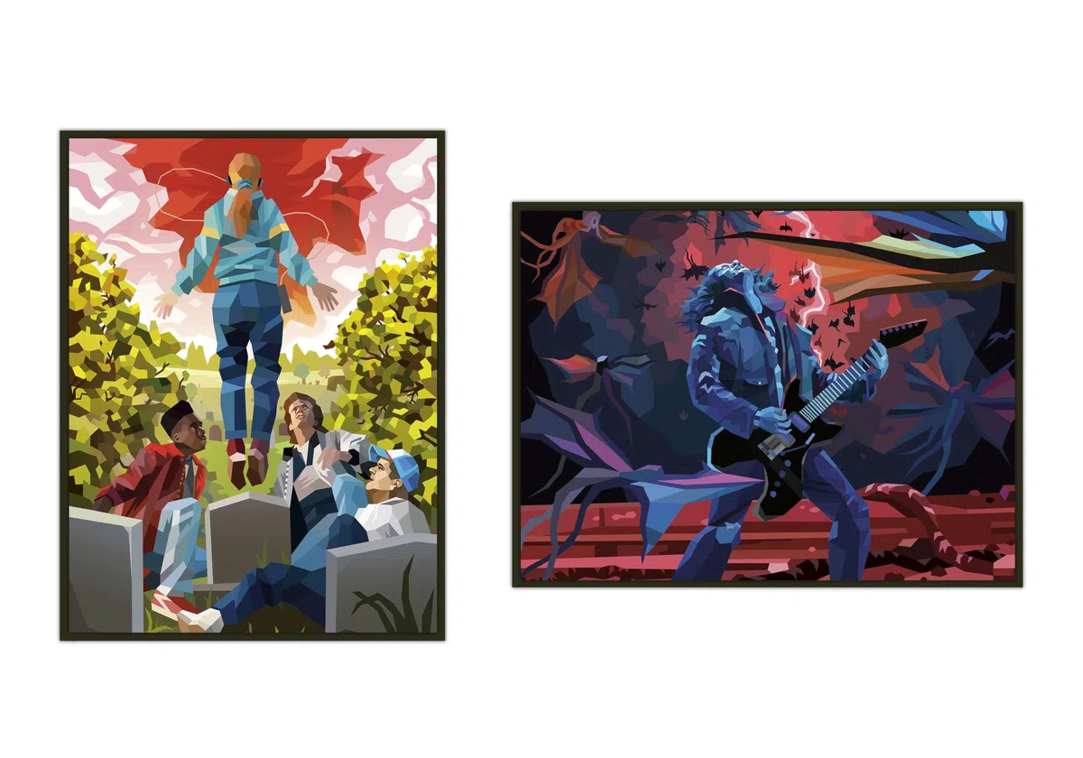 Stranger Things: The Official Color-with-Stickers Book