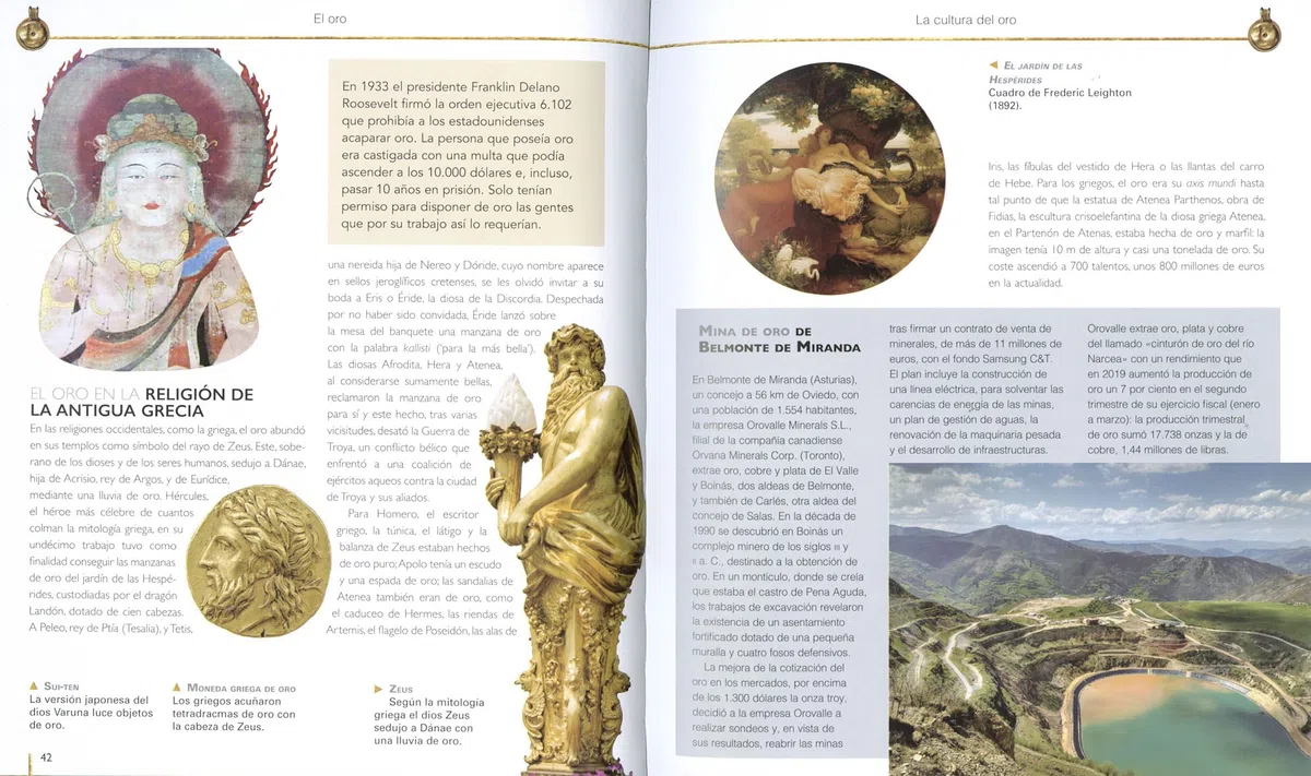 El oro (Atlas Ilustrado)