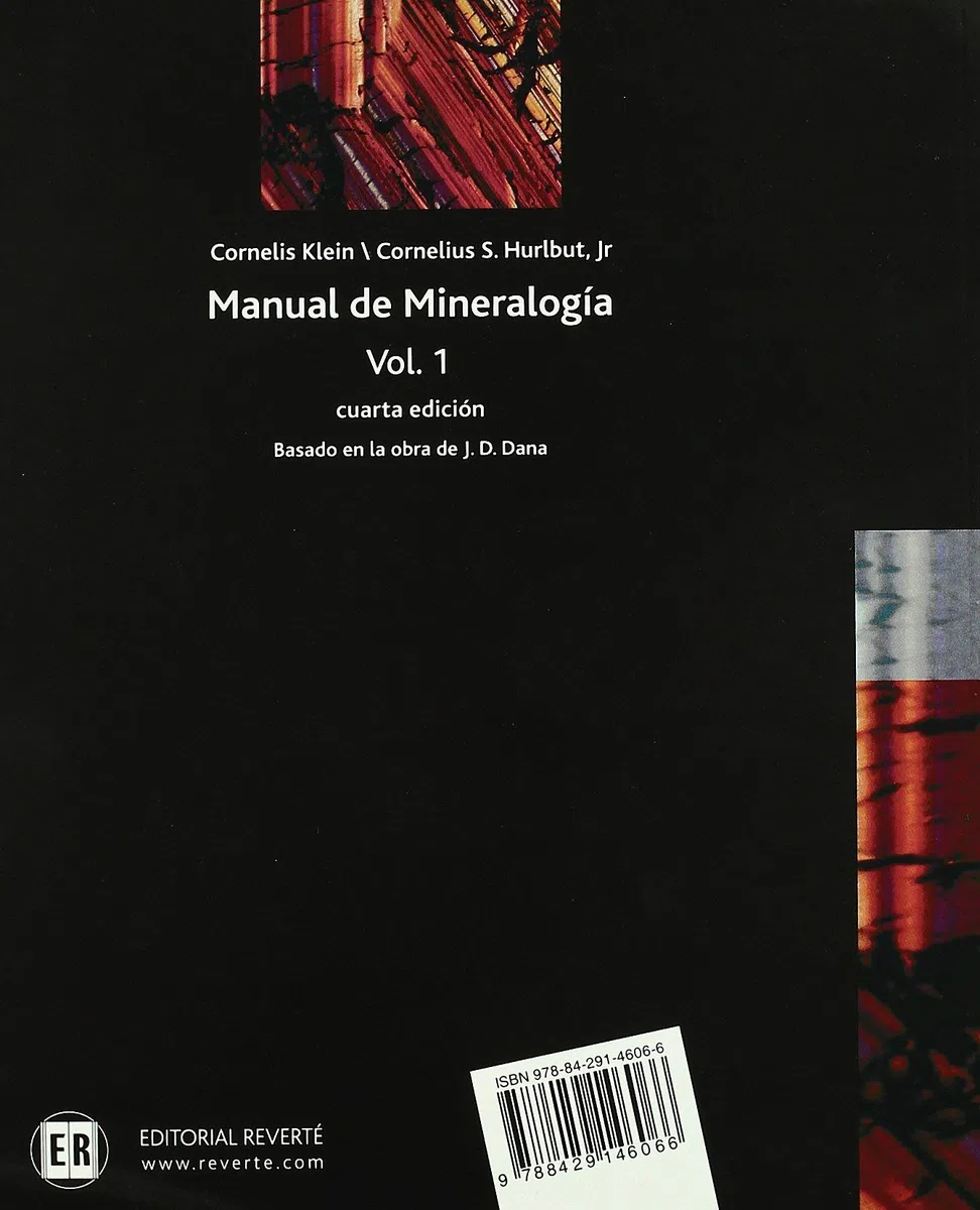 Manual de mineralogía. Volumen 1 (Vol.1) (SIN COLECCION)