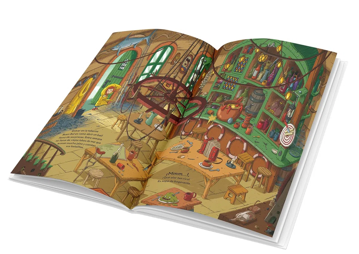 La misteriosa y sorprendente casa del abuelo. Libro con solapas. A partir de 4 años (Casas misteriosas)