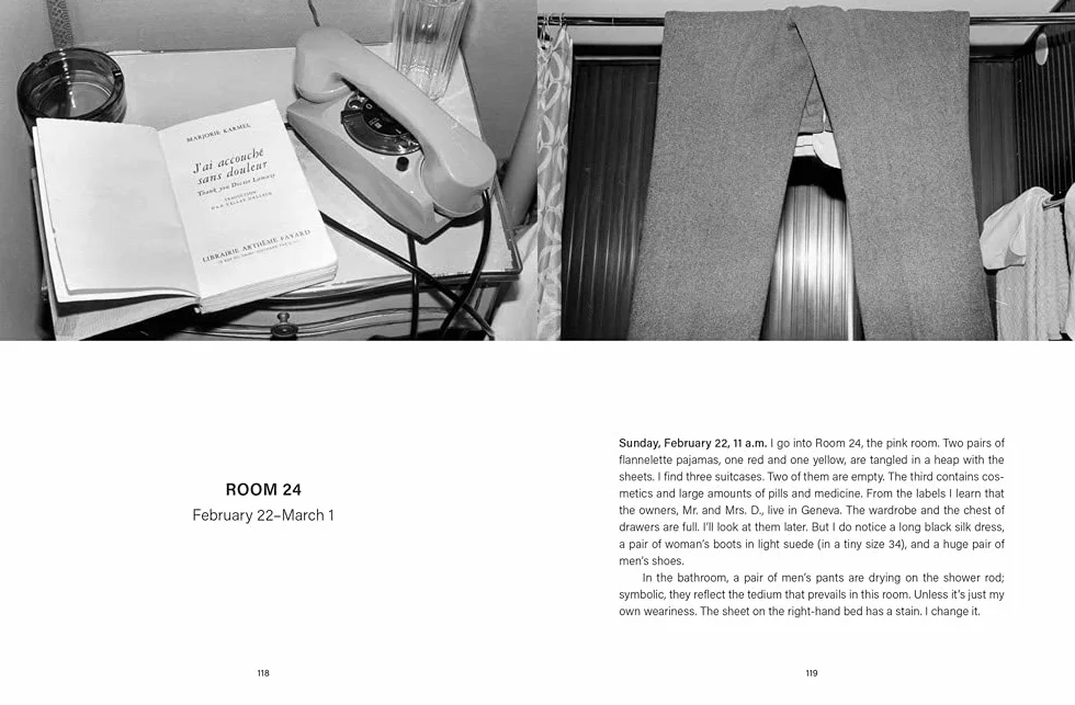 Sophie Calle The Hotel /anglais