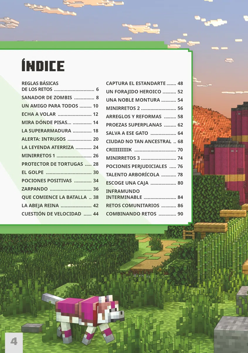 Minecraft oficial: Retos de supervivencia 2 (Edición leyenda)