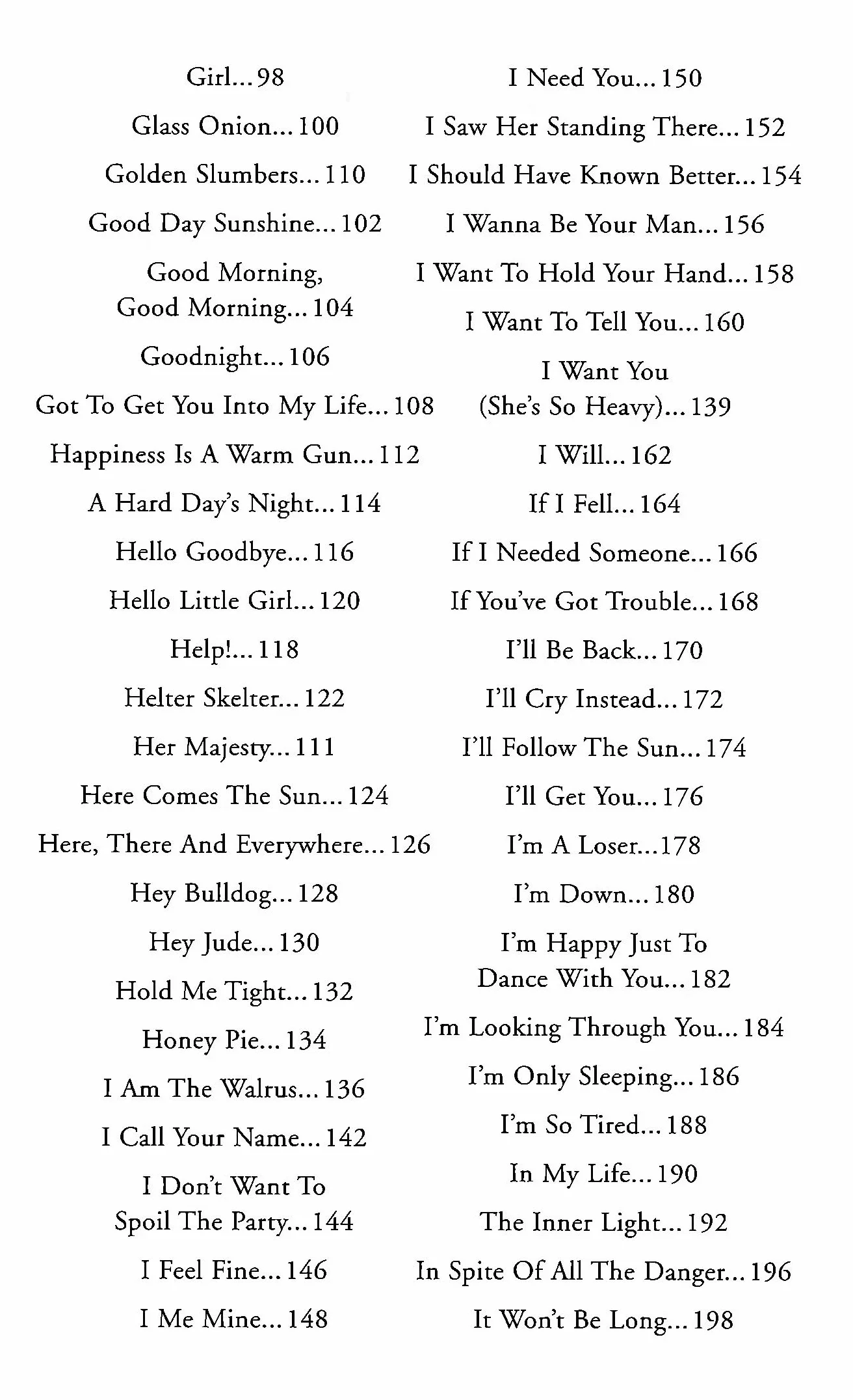 The little black songbook : the beatles - paroles et accords (194 chansons)