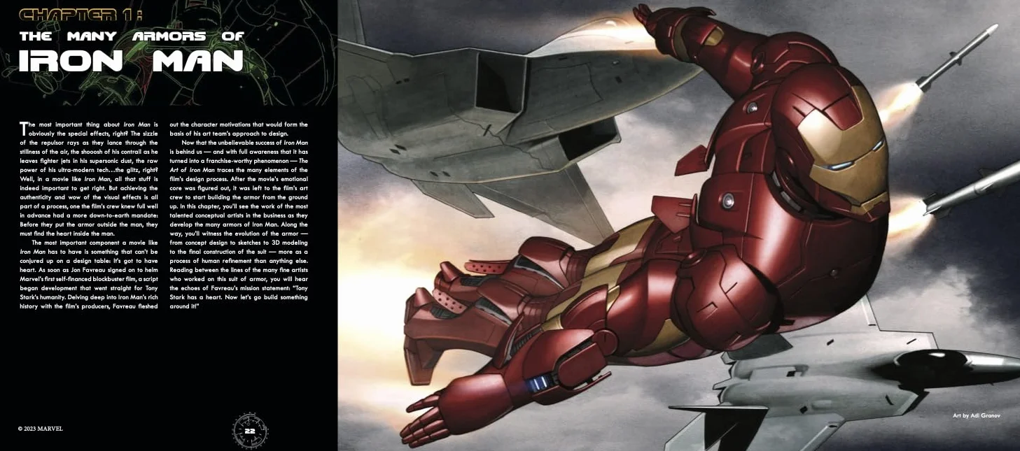 Marvel Studios The Infinity Saga - Iron Man: The Art of the Movie: The Art of the Movie: Iron Man: The Art of the Movie