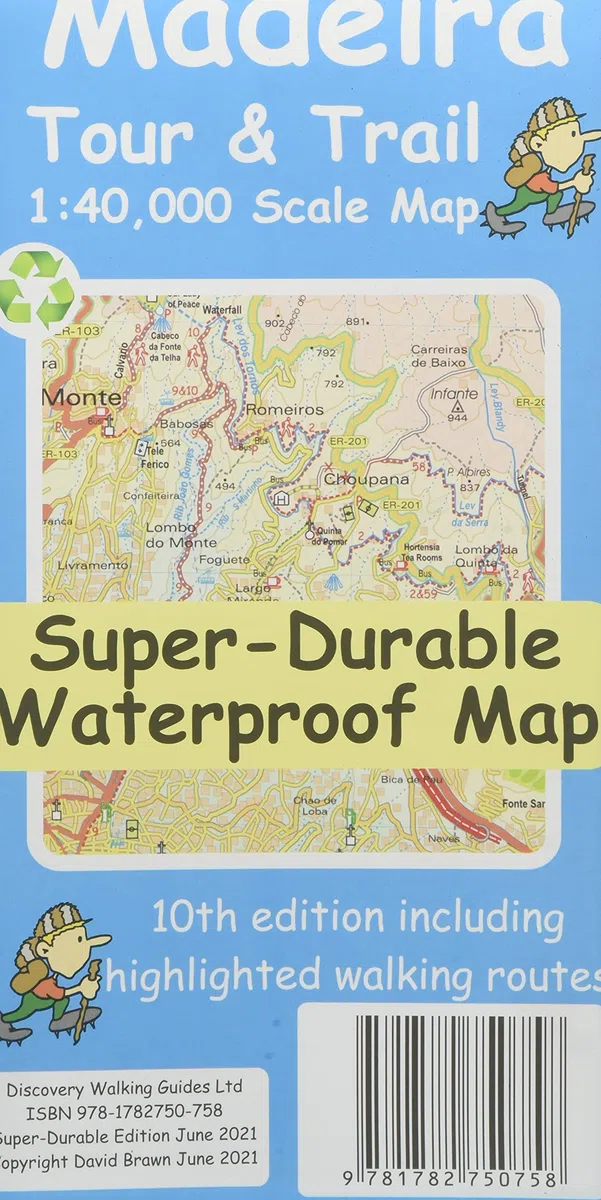 Madeira Tour and Trail Map