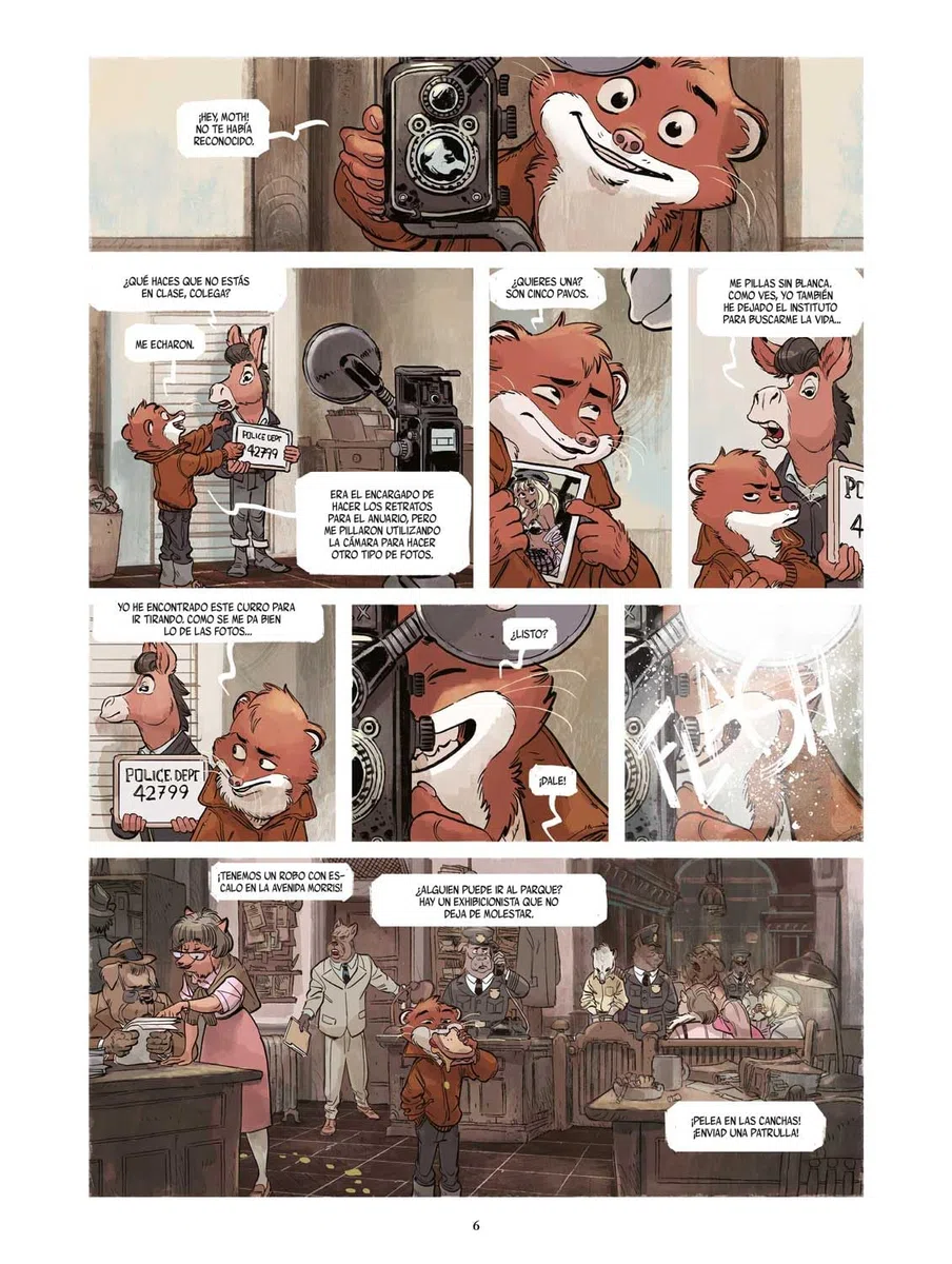 BLACKSAD STORIES: WEEKLY: 1