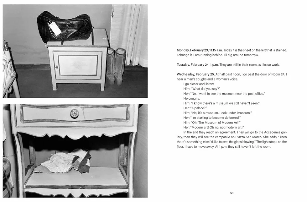Sophie Calle The Hotel /anglais