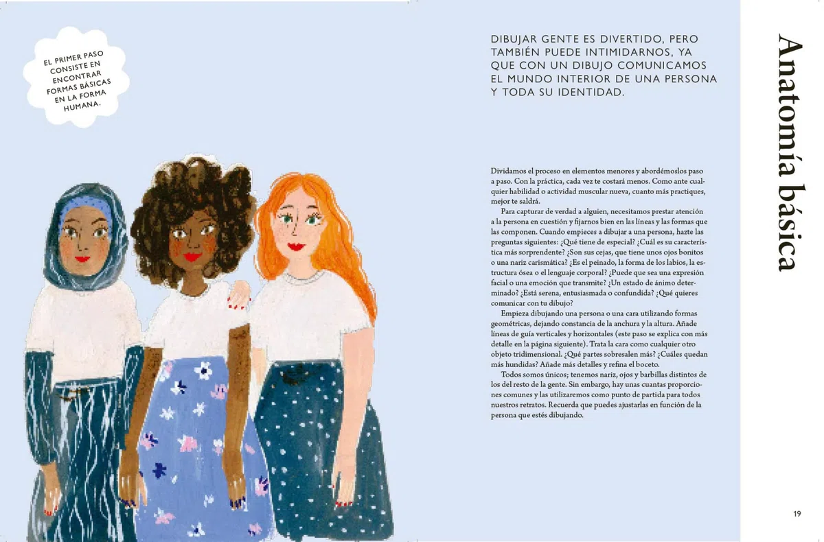 Dibujar gente: 100 retos, proyectos y ejercicios