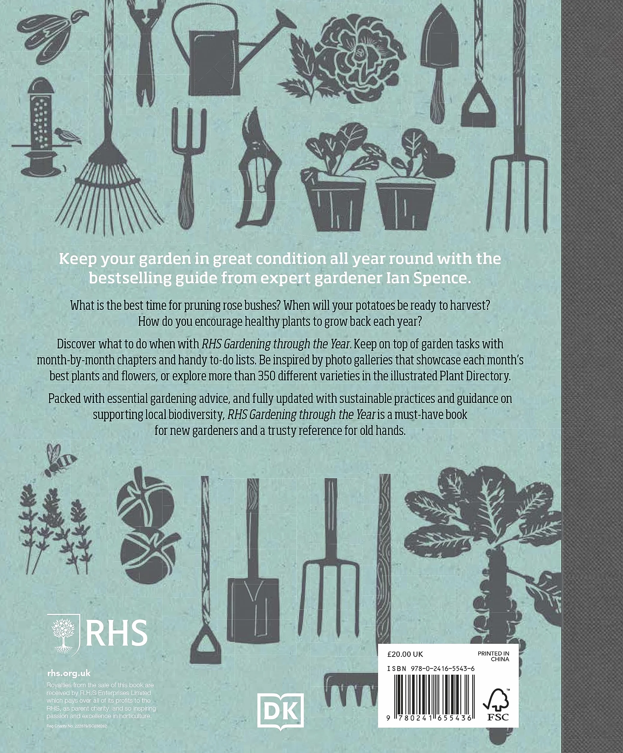 RHS Gardening Through the Year: New Edition - Month-by-month Planning Instructions and Inspiration