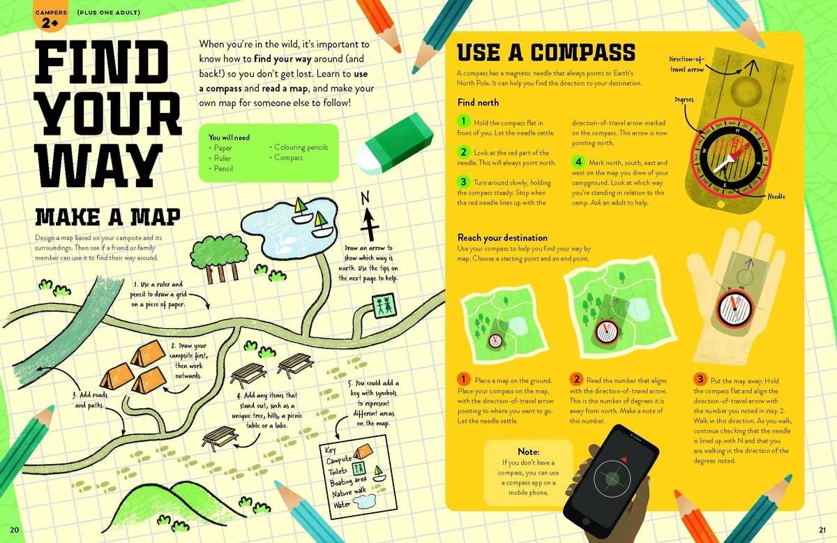 Lonely Planet Kids Create Your Own Camping Activities