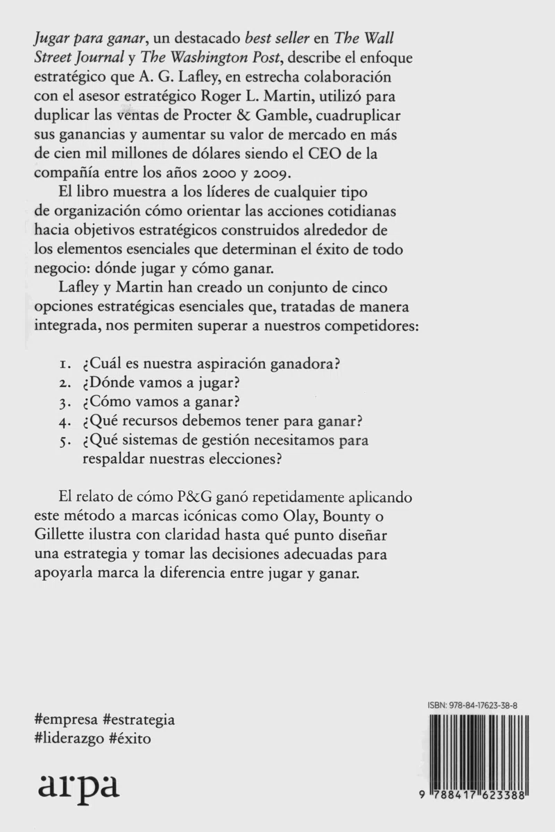 Jugar Para Ganar