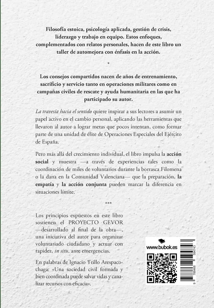 La travesía hacia el sentido