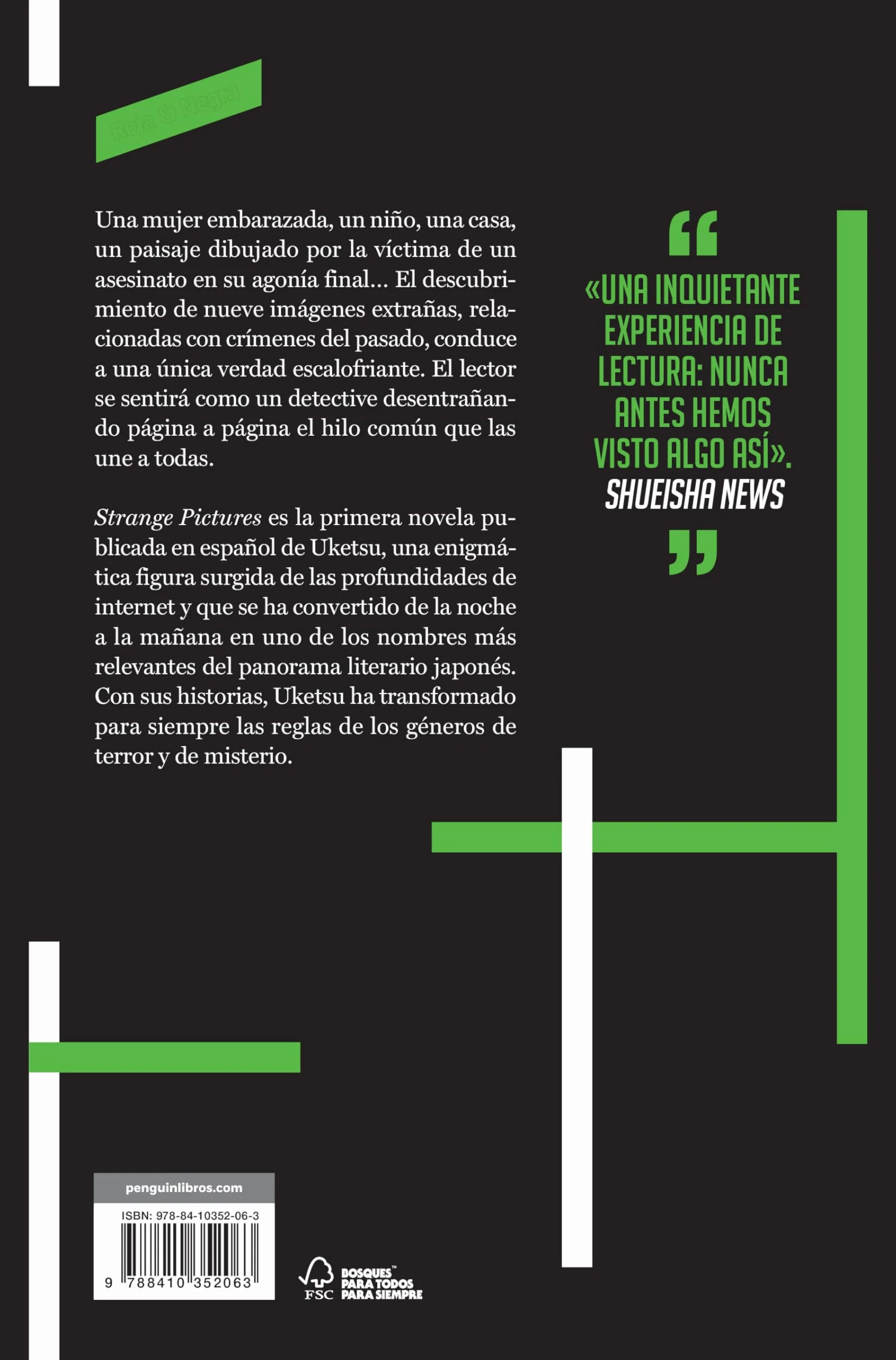 Strange pictures (Strange Books) (Roja y negra)
