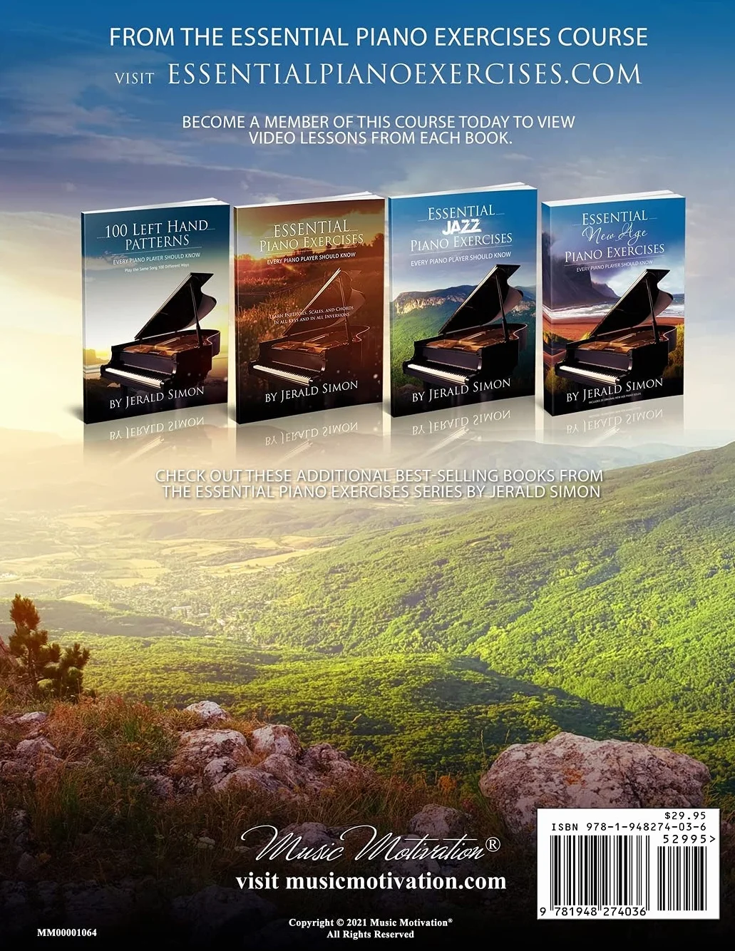 Essential Jazz Piano Exercises Every Piano Player Should Know: Learn jazz basics, including blues scales, ii-V-I chord progressions, modal jazz ... Piano Player Should Know by Jerald Simon)