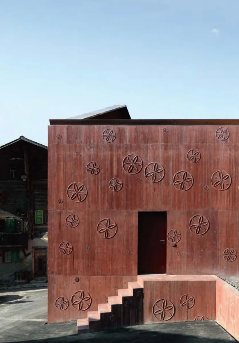 Built by Valerio Olgiati /anglais