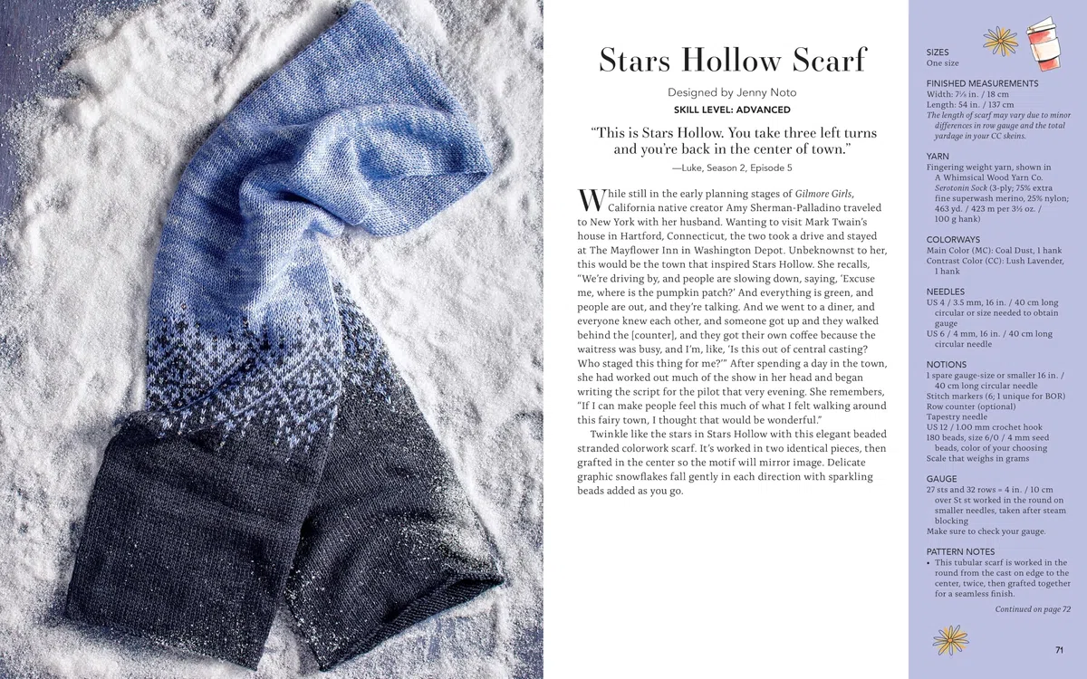 Gilmore Girls: The Official Knitting Book: Knit Your Way Through Stars Hollow and Beyond