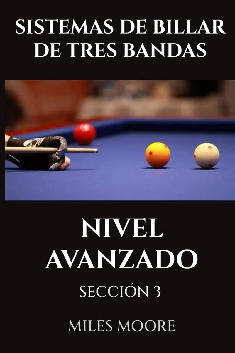 SISTEMAS DE BILLAR DE TRES BANDAS - NIVEL AVANZADO - SECCIÓN 3: ¡Estrategia de nivel maestro y dominio mental! (SERIE PARA PRINCIPIANTES)