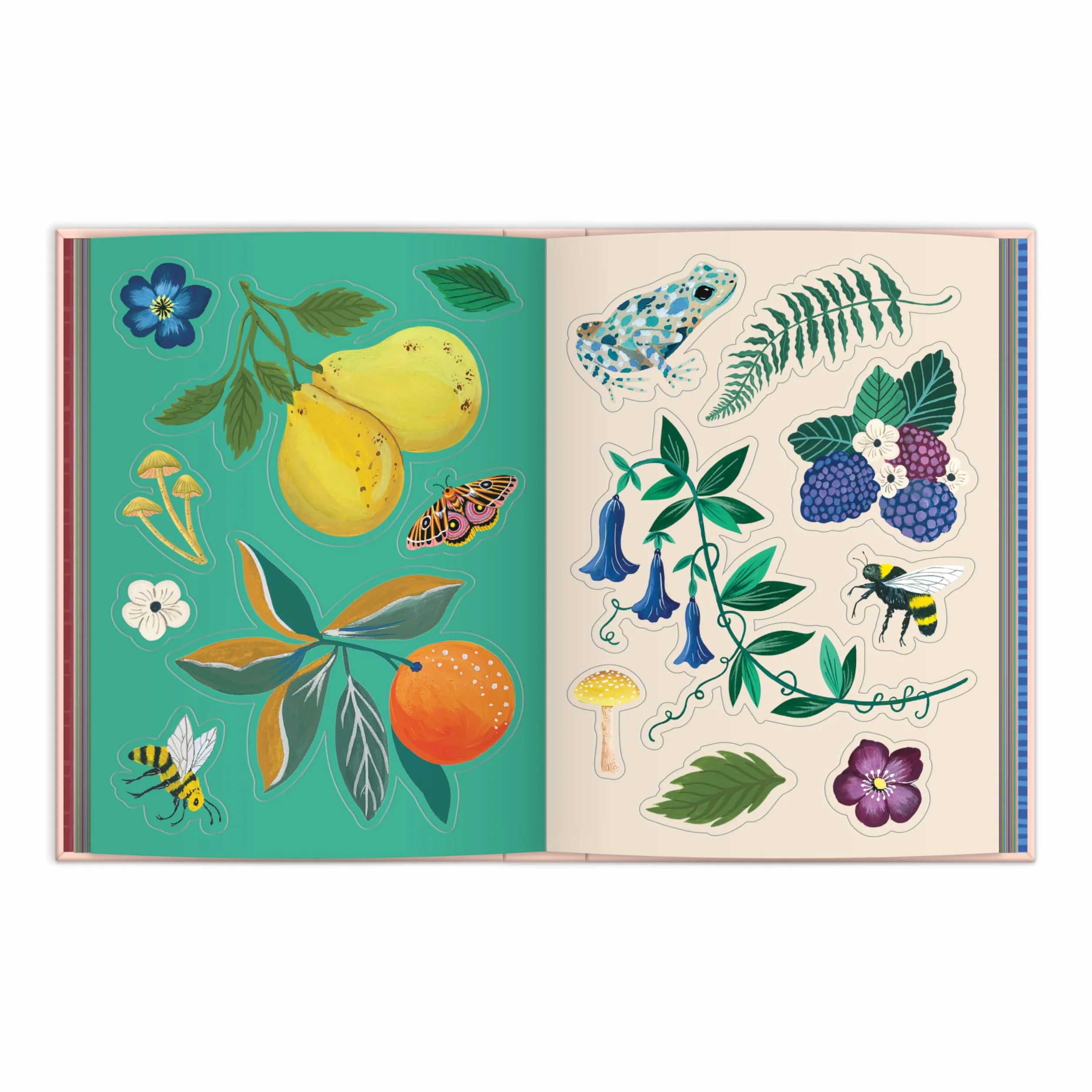 Art of the Forest Sticker Book