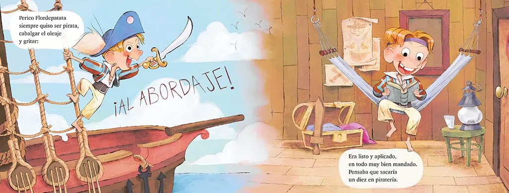 Escuela de piratas (Cuentos que cuentan)