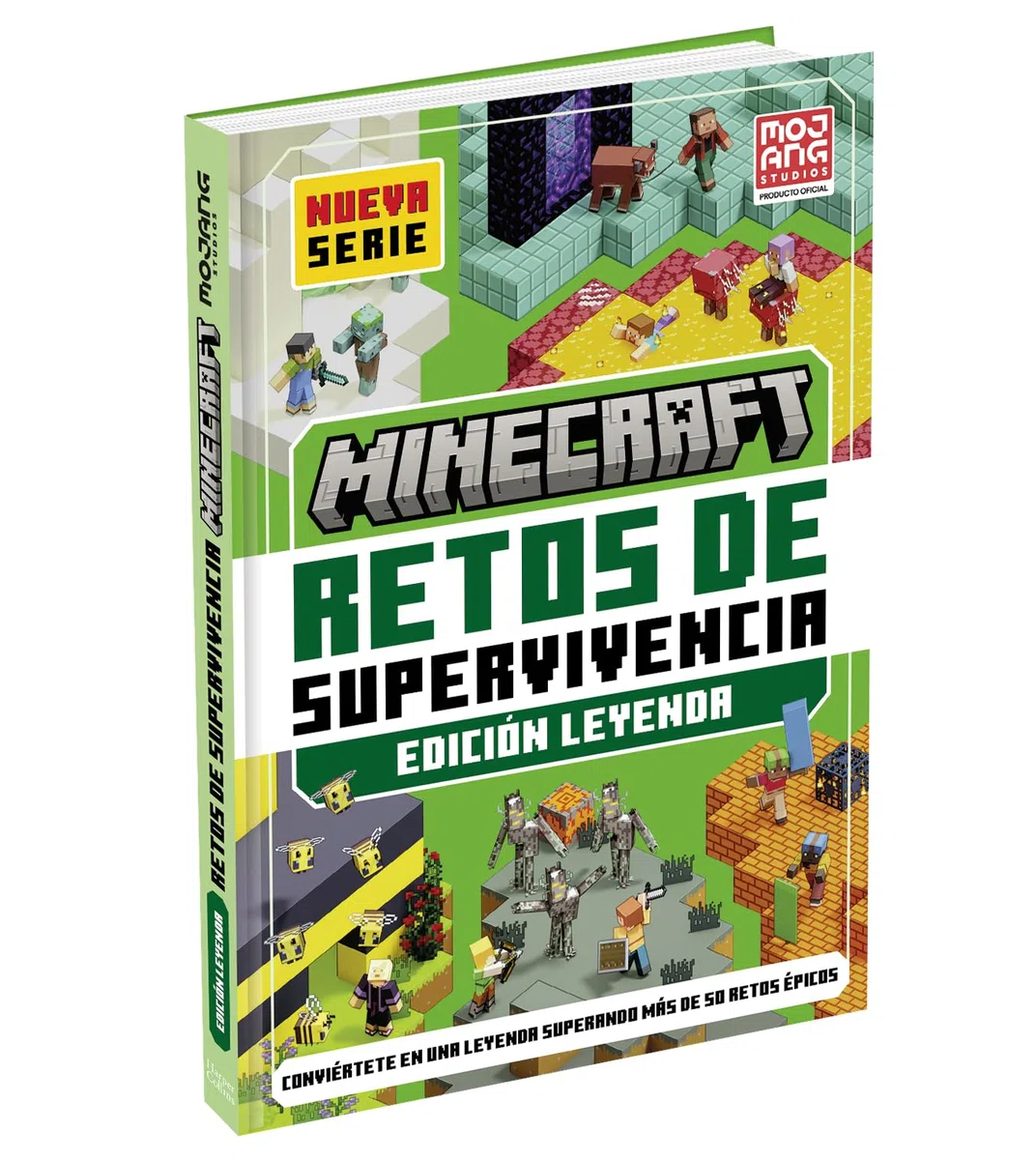 Minecraft oficial: Retos de supervivencia 2 (Edición leyenda)