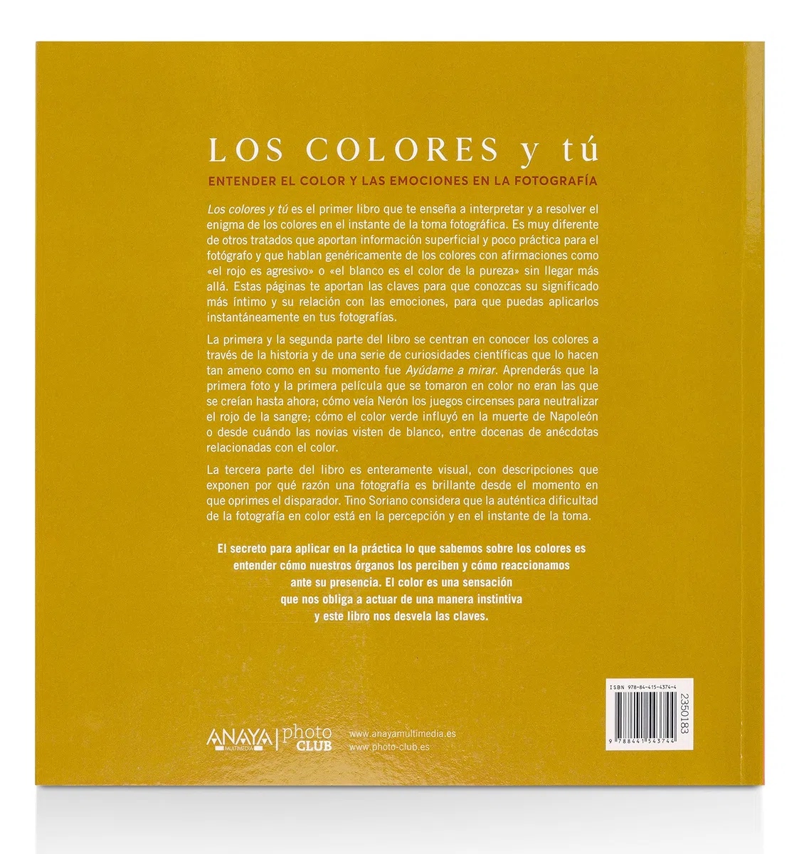 Los colores y tú: Entender el color y las emociones en la fotografía (PHOTOCLUB)