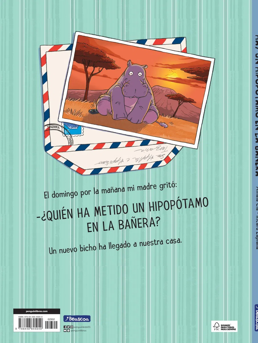 Hay un hipopótamo en la bañera (Cuentos infantiles)