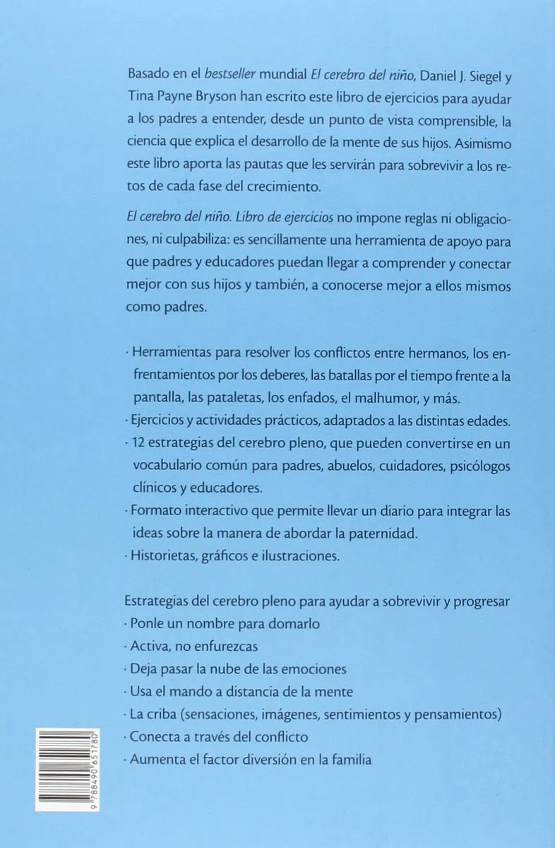 El cerebro del niño. Libro de ejercicios: Ejercicios prácticos, hojas de trabajo y actividades para cultivar la mente en desarrollo (Psicología / Guías para padres)