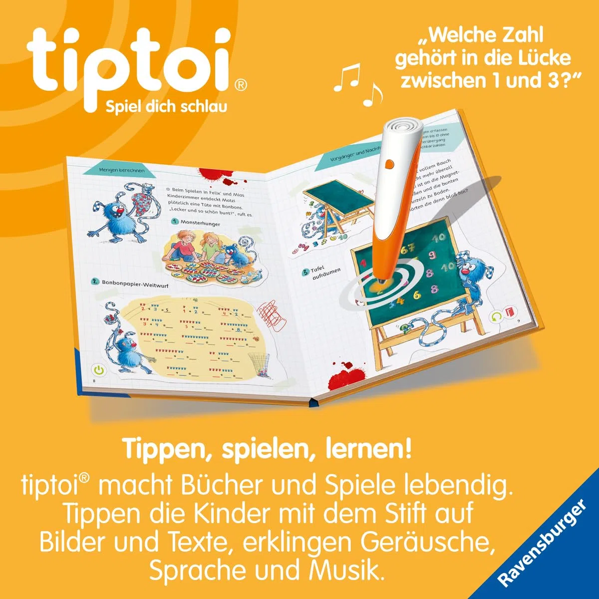 tiptoi® Lern mit mir! Mathe 1. Klasse