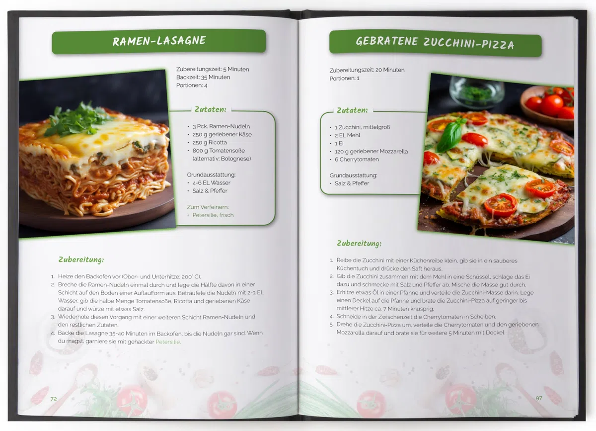 Kochbuch für Teenager – 5 Zutaten: alle Rezepte inkl. Farbfotos – Minimaler Aufwand, maximaler Geschmack