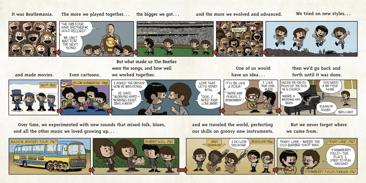 We are The Beatles (ordinary people change the world)