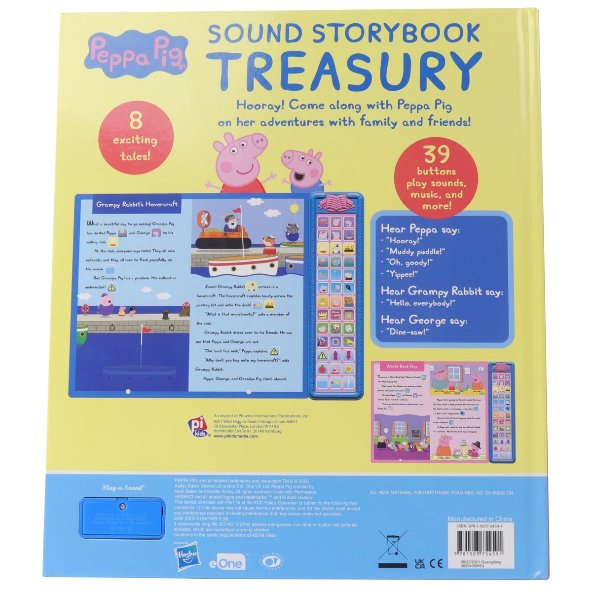 Peppa Pig: Sound Storybook Treasury (Play-A-Sound)