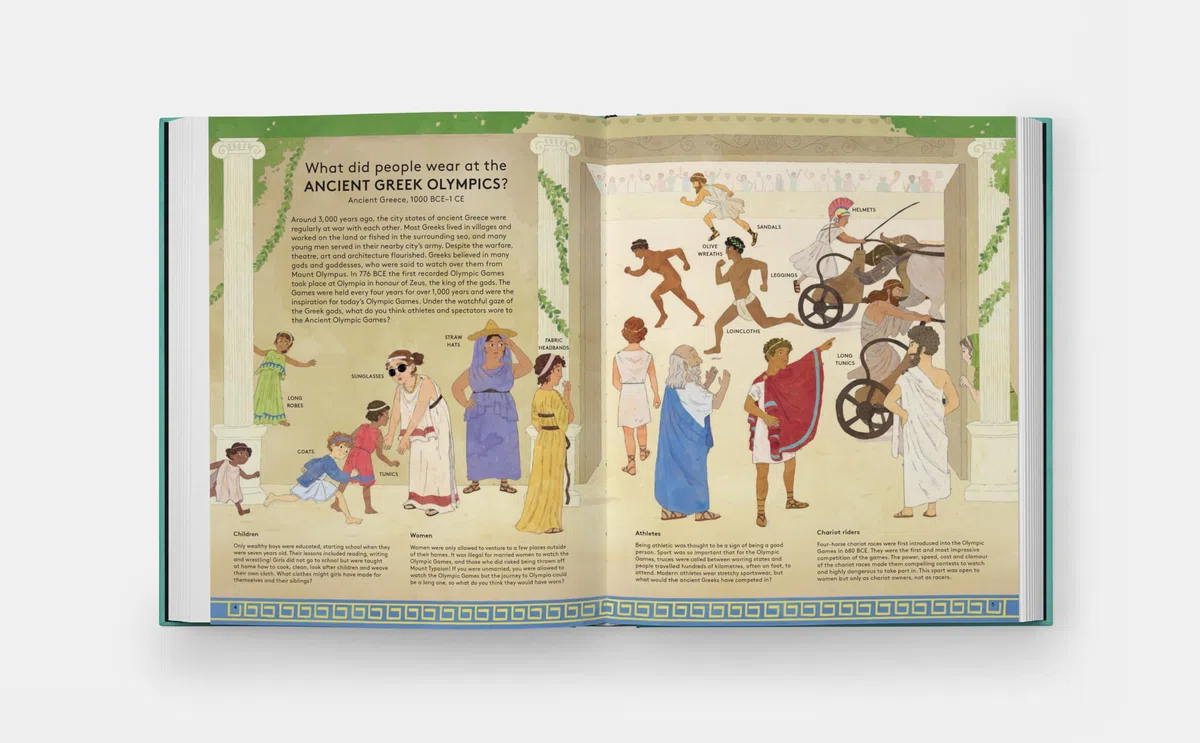 Get dressed!: A Historical Guessing Game for Fashion Lovers (CHILDRENS BOOKS)