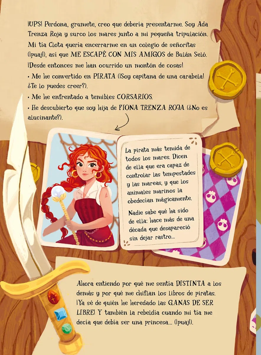 Ada Trenza Roja 2 - El acertijo de Saurus (Montena)