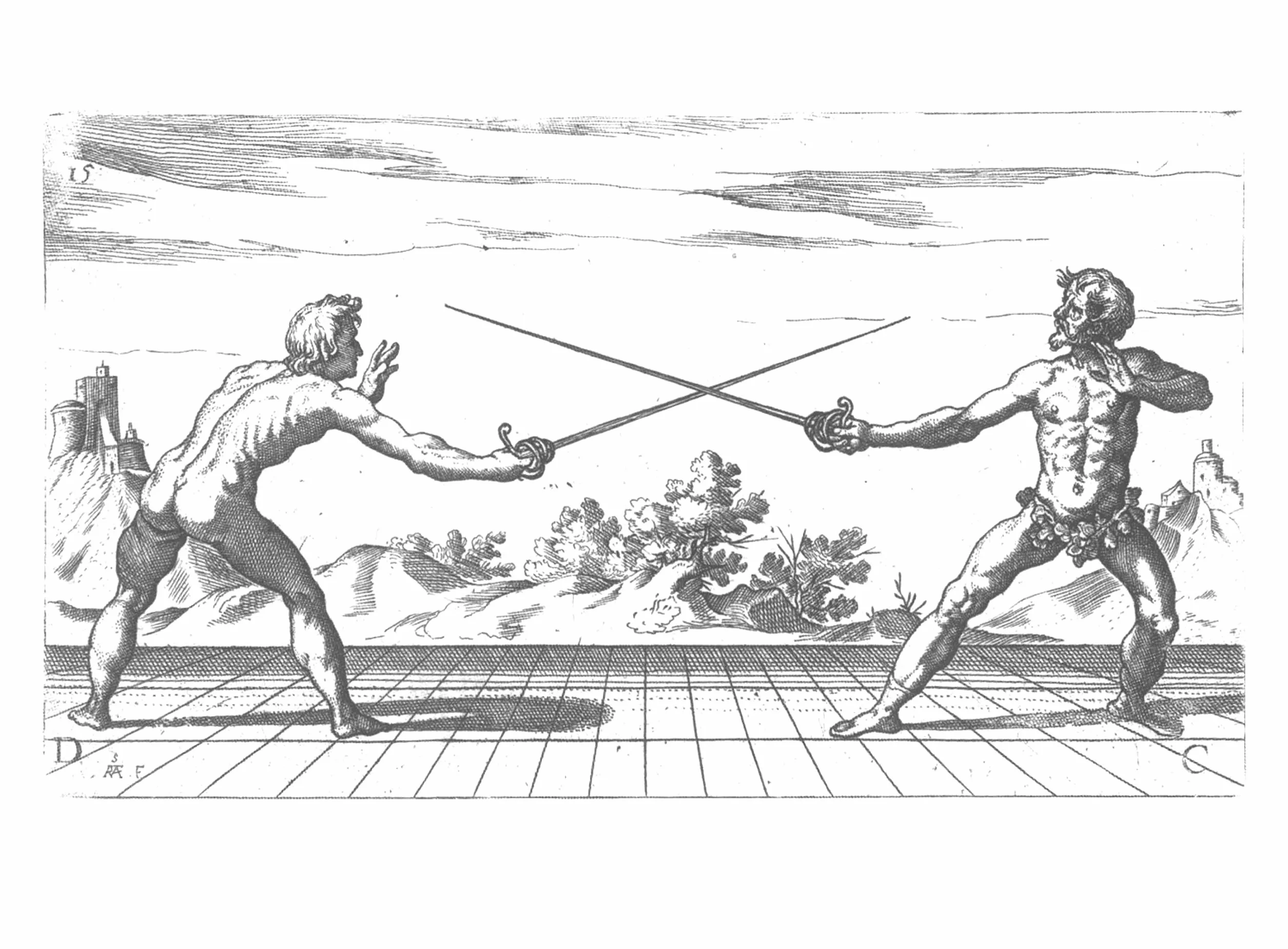 Italian Rapier Combat: Capo Ferro's 'Grand Simulacro'