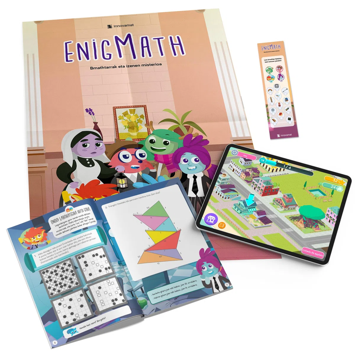 Innovamat - Enigmath LH6 - Matematikako erronken koadernoa (Enigmath Bilduma)