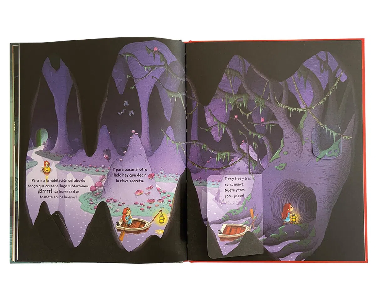 La misteriosa y sorprendente casa del abuelo. Libro con solapas. A partir de 4 años (Casas misteriosas)