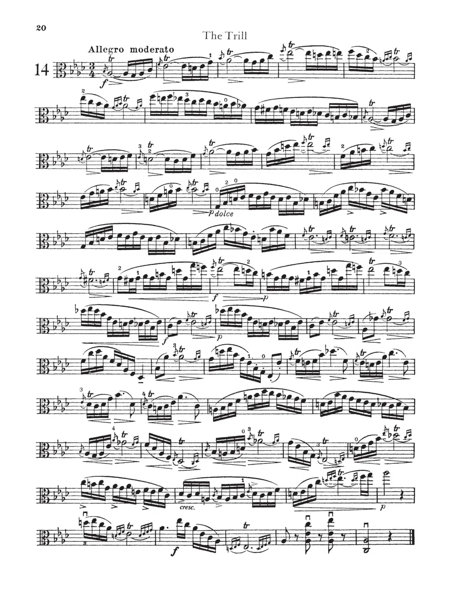 Etudes Speciales, Op. 36: Viola Method (1)