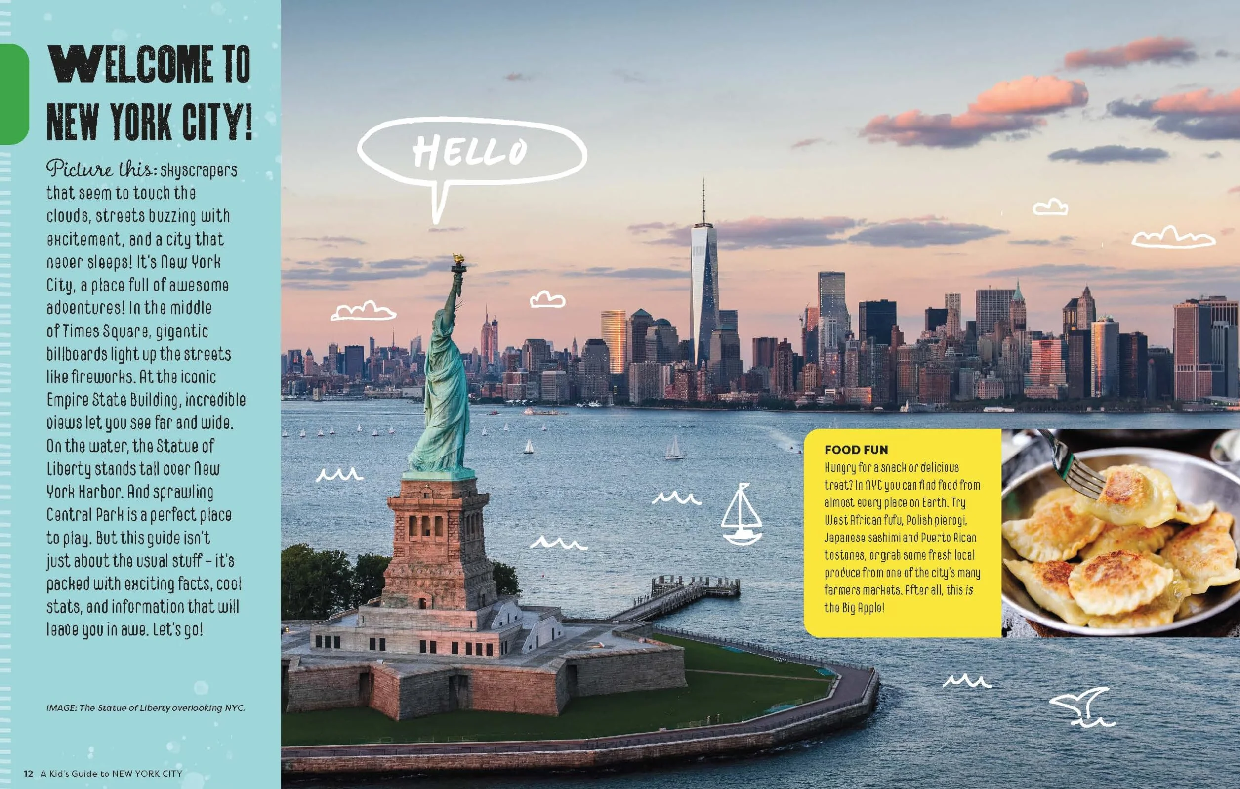 Lonely Planet Kids A Kid's Guide to New York City: Unlock the Magic of Travel | Discover Secret & Surprising Places | Packed with Amazing Facts, Top Spots & Vibrant Photography