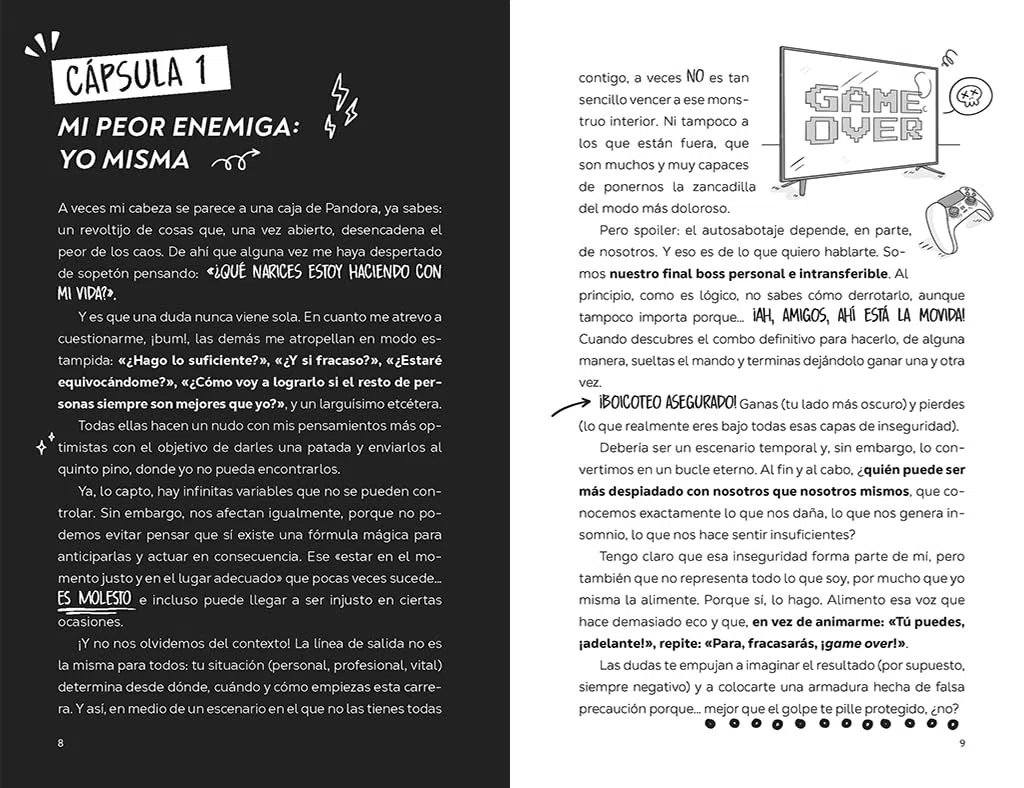 30 cápsulas para (no) mandarlo todo a la mierda: El cuaderno que necesitas para mejorar tus días malos (No ficción)