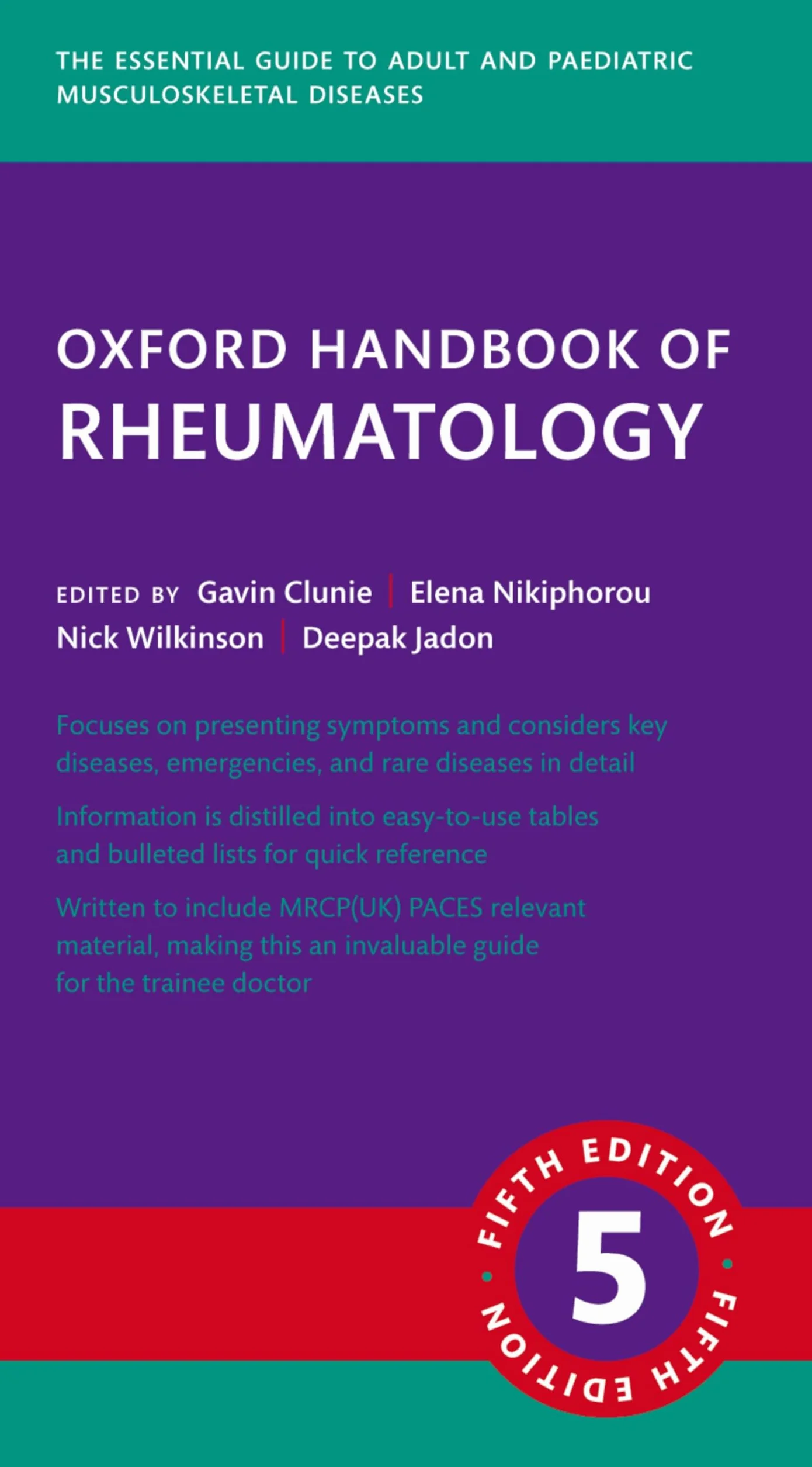 Oxford Handbook of Rheumatology (Oxford Medical Handbooks)